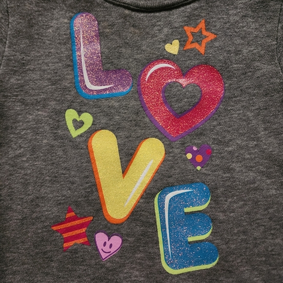 🎉 Girls' 3-Piece Bundle (Size 18M) – Sweatshirt, T-shirt, & Leggings - Picture 4 of 6